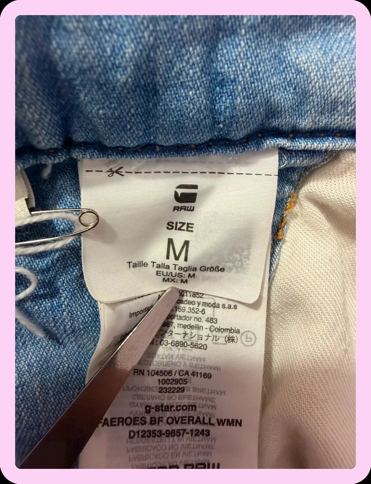 Combinación overol mujer gstar talla m – photo 7
